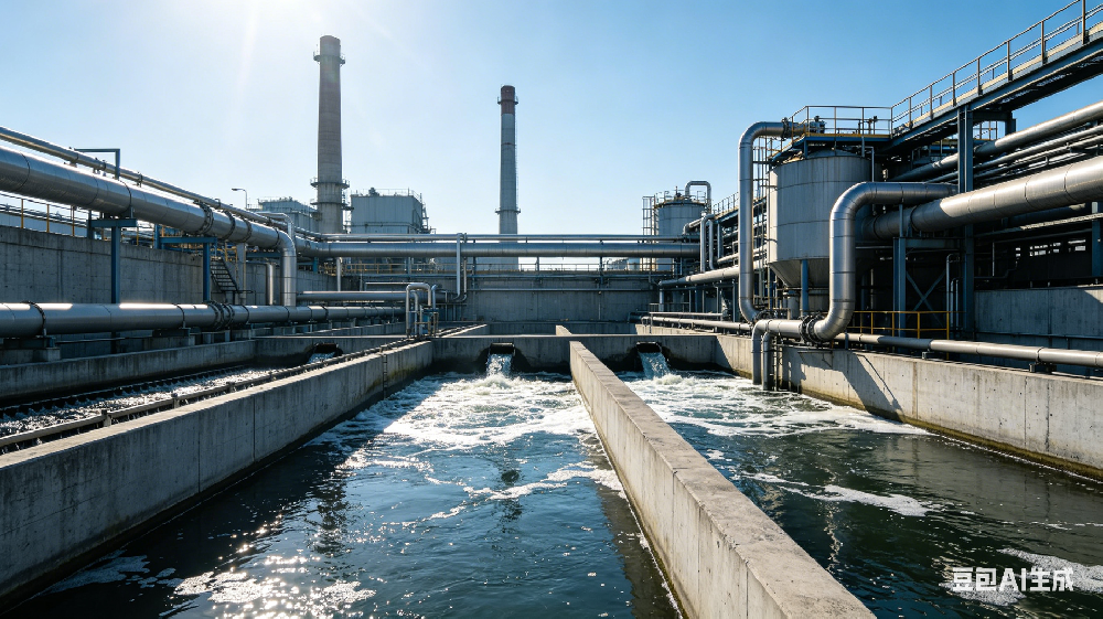 Industrial water demineralization